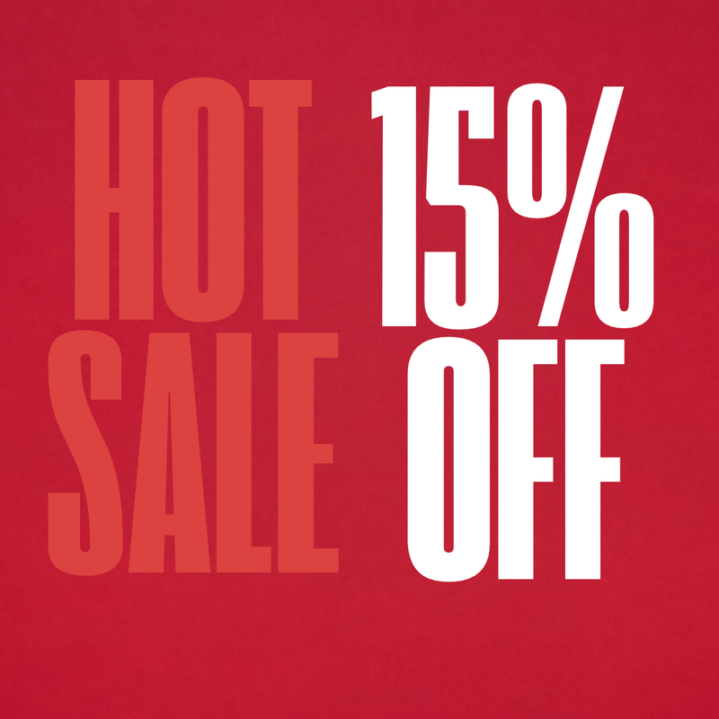 Sale 15% Off