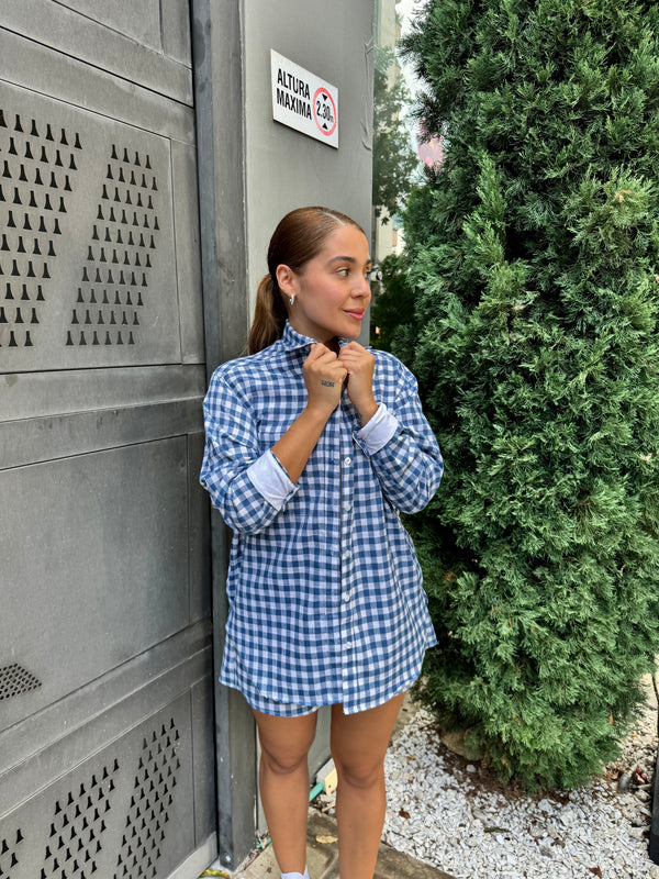 Camisera Picnic Azul