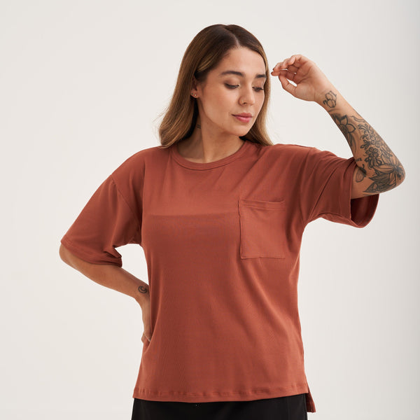 Camiseta Classy Terracota