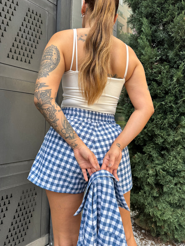 Short Picnic Azul