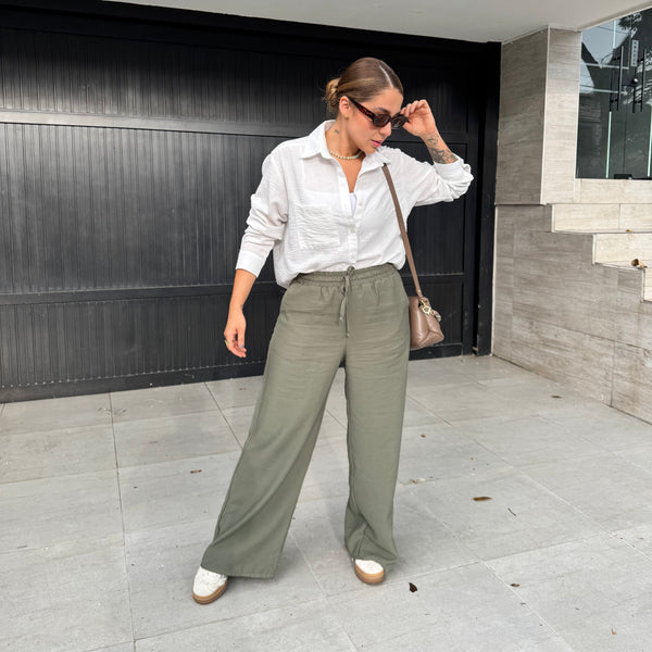 Pantalón Palma Verde Militar
